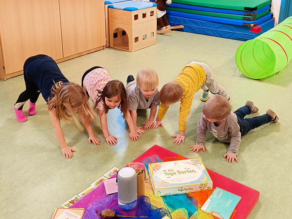 Yoga im Kindergarten