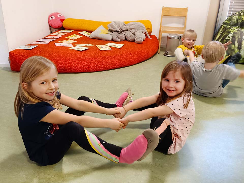 Yoga im Kindergarten