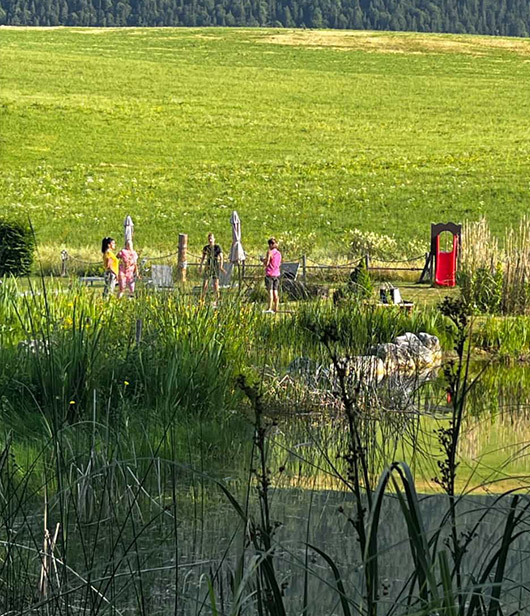 Frauen Wanderreise Morgenyoga mit Gspia